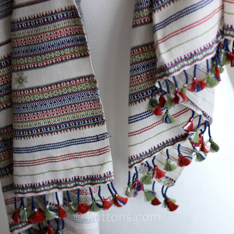 100% cotton stole wrap