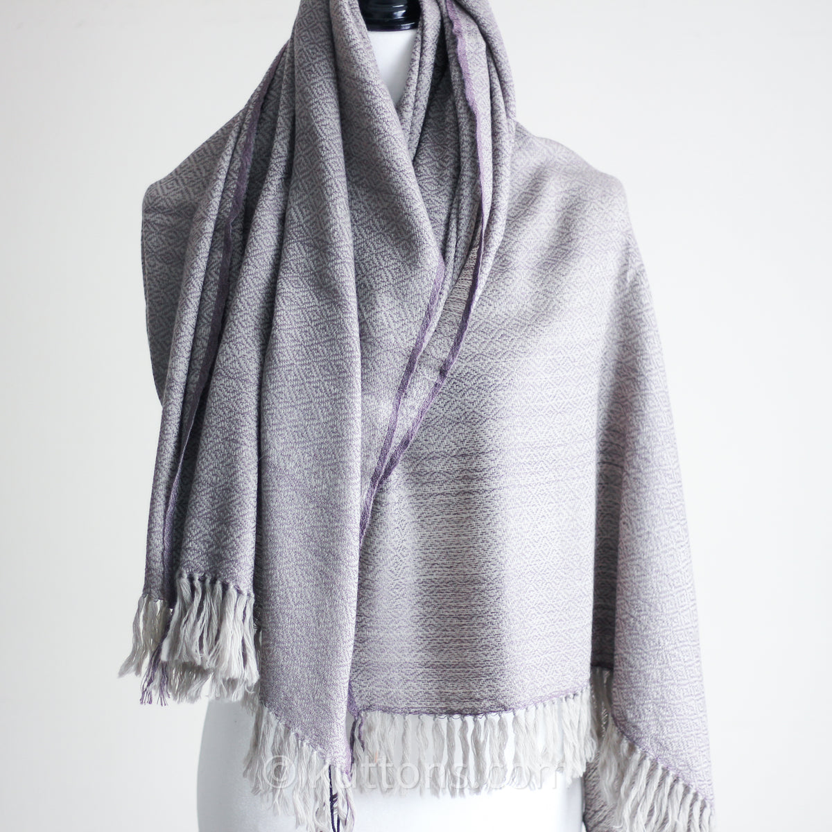 naturally dyed handwoven wrap