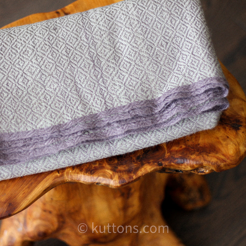naturally dyed woolen wrap shawl
