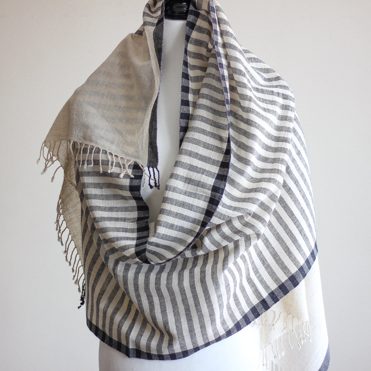 organic kala cotton stole wrap