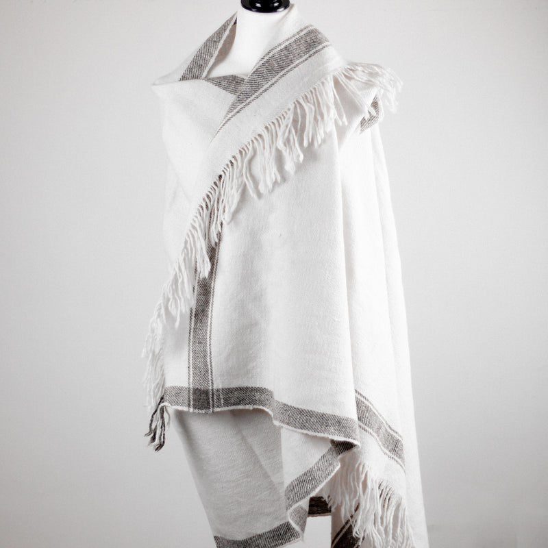 handmade woolen shawl