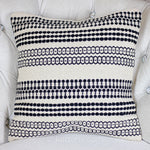 textured cotton cushion cover