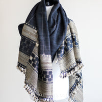 Tussar Silk & Merino Wool Shawl