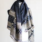 Tussar Silk & Merino Wool Shawl