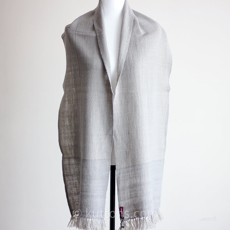 handmade woolen scarf - natural dyes