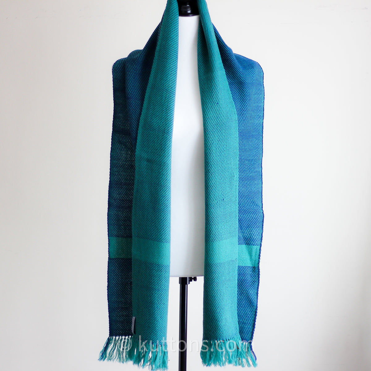 Himalayan wool and merino wool scarf