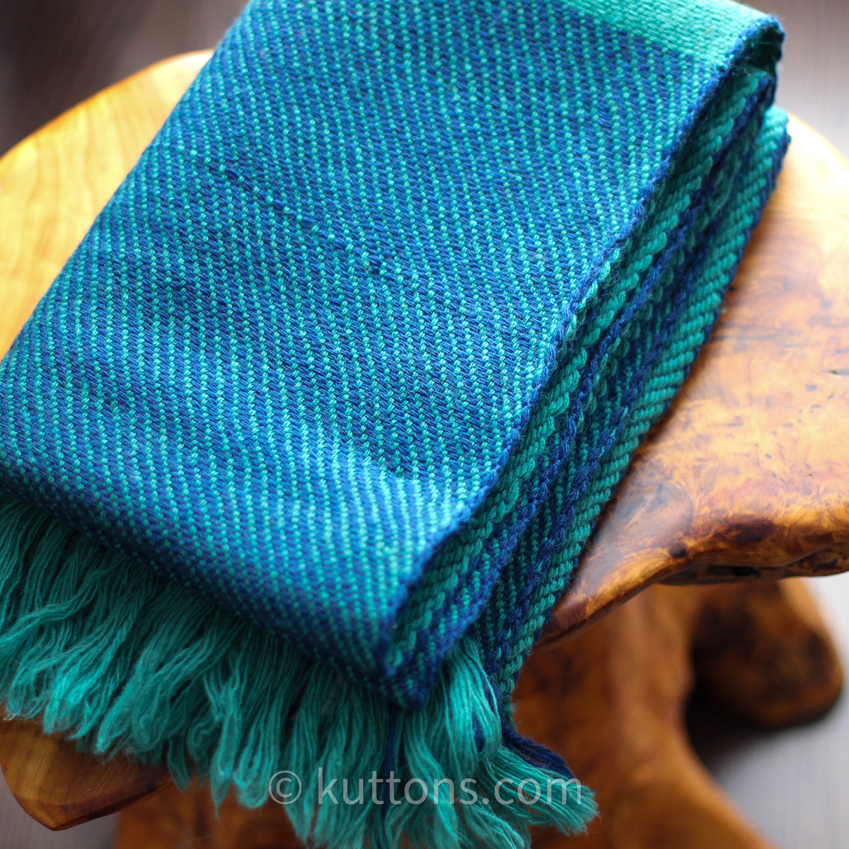 beautiful woolen scarf naturally dyed in Himalayas