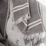 handmade woolen throw