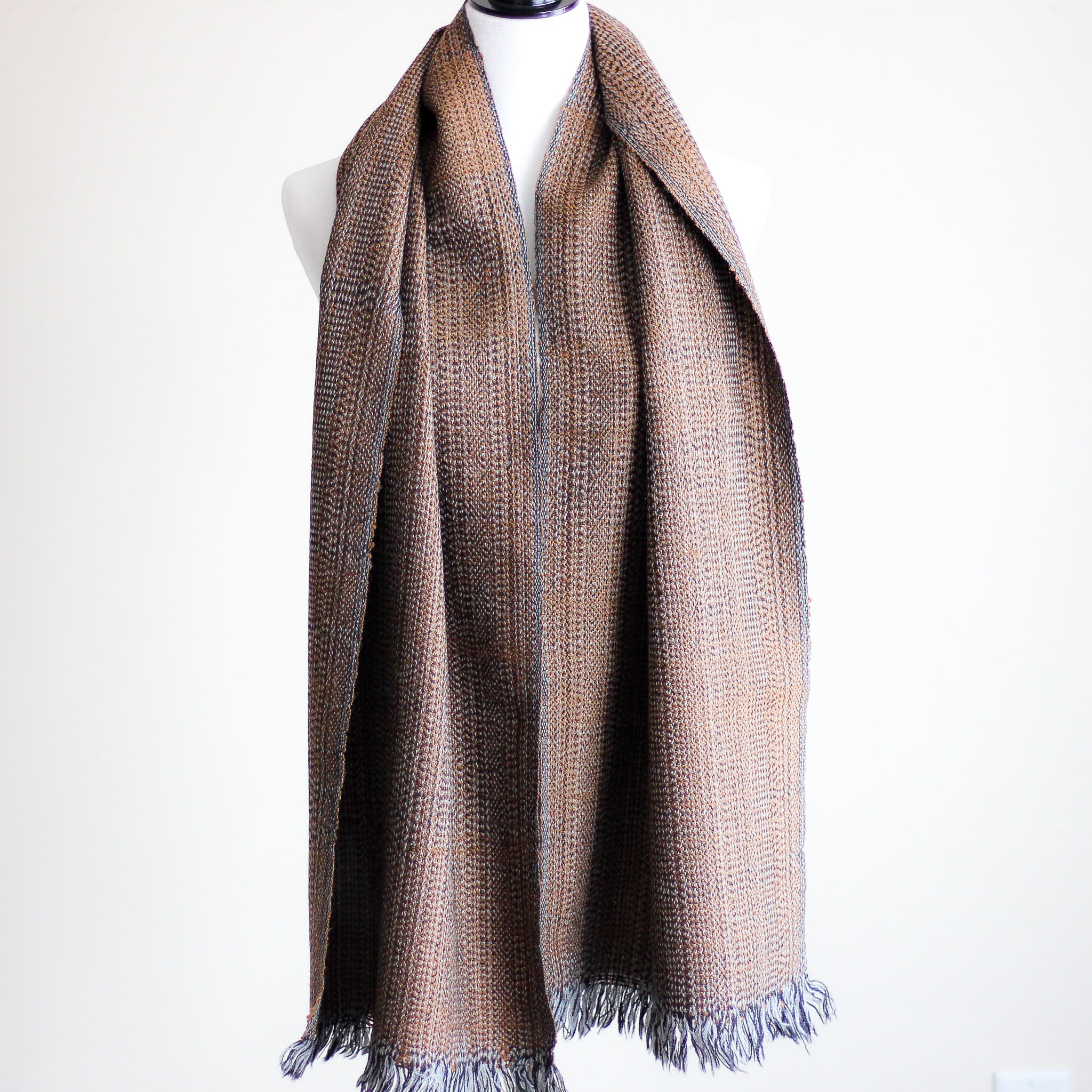 Himalayan Bactrian Camel Wool Scarf Muffler - Rare, One of a Kind