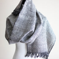 Himalayan Sheep Wool Scarf - Handspun & Handwoven in Ladakh