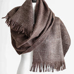 Himalayan Yak Wool Scarf - Rustic & Raw - Handwoven by Women Artisans in Ladakh
