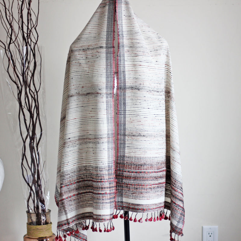cotton and silk wrap