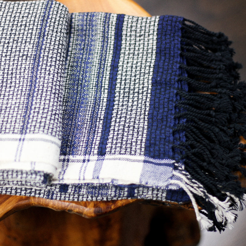 handmade decorative organic cotton bath towel
