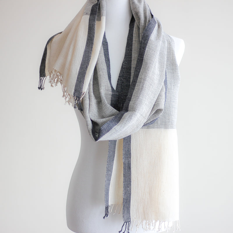 organic kala cotton wrap stole