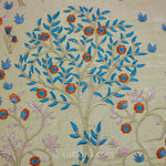exquisite embroidery on silk pillow case