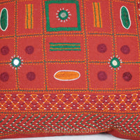 beautiful hand embriodary throw pillow