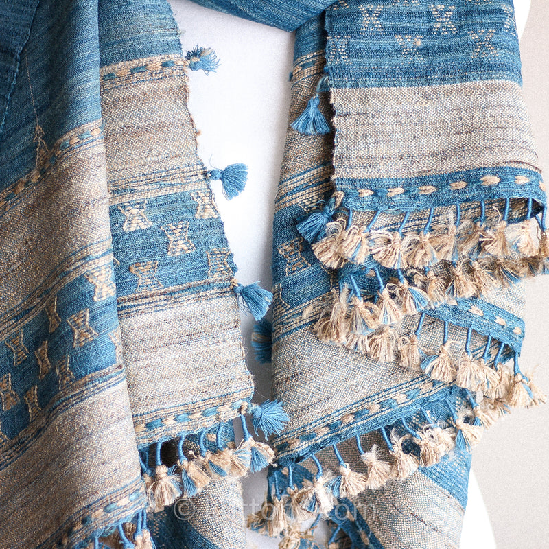 handmade shawls - natural fabrics