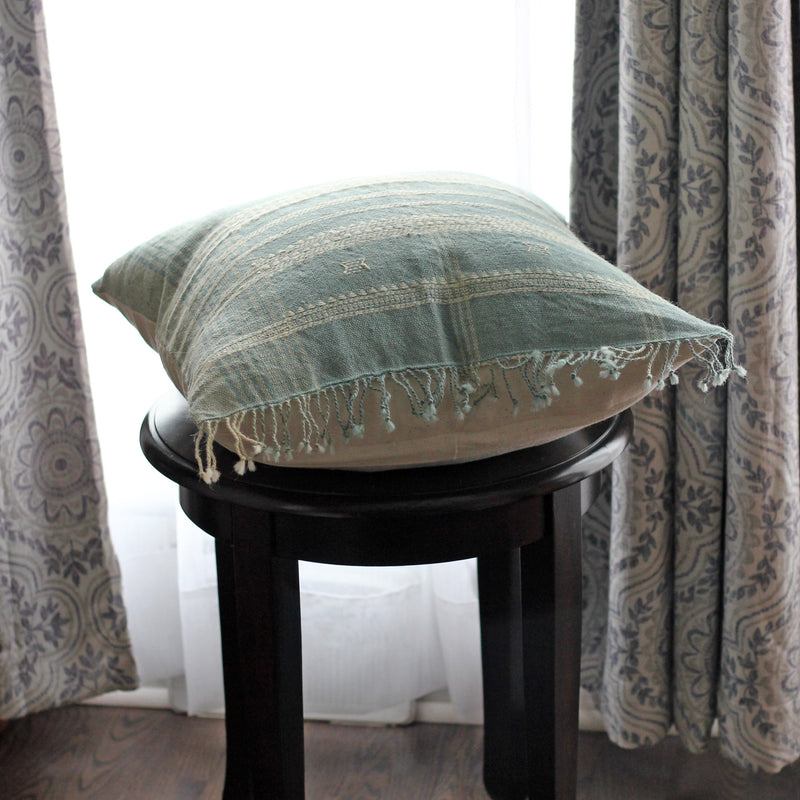handwoven pillow throws
